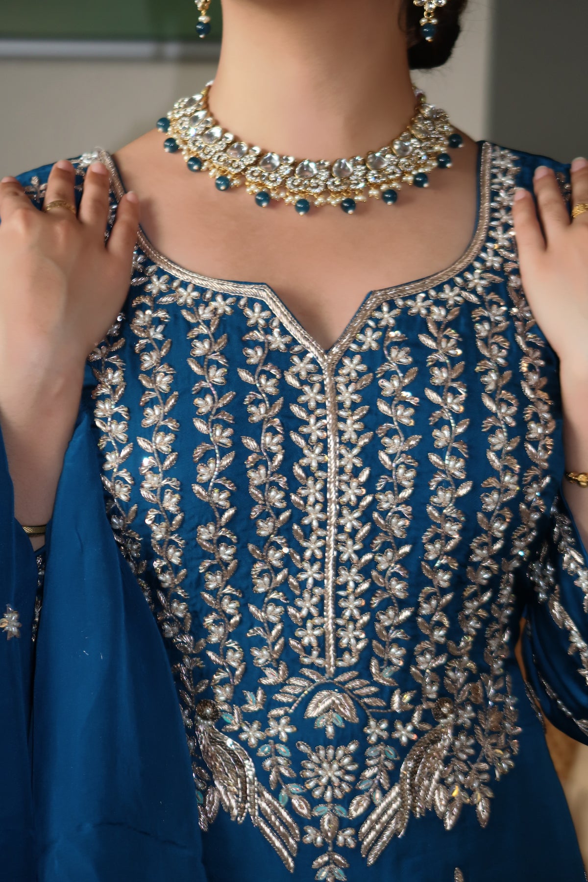 A-Shape Sharara Suit