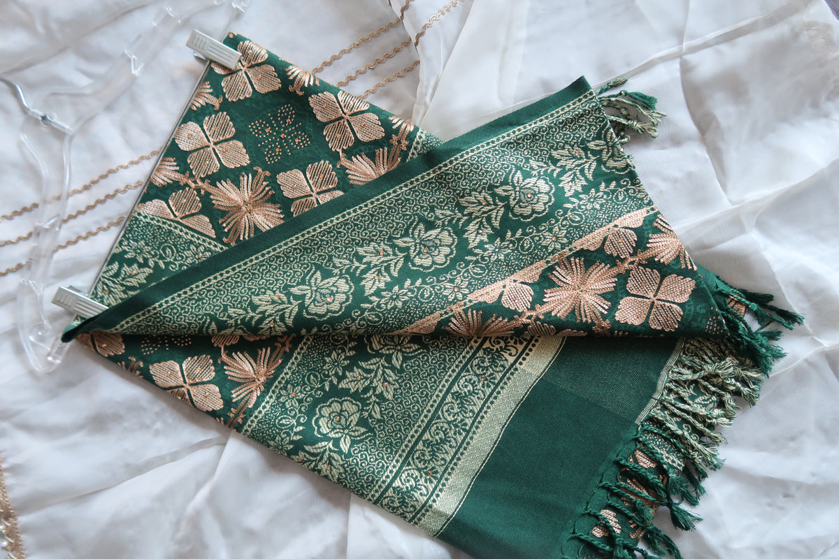 Green Pashmina Shawl