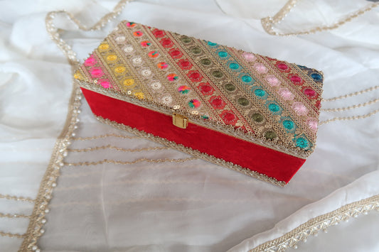 Multi Color Bridal Chura Box