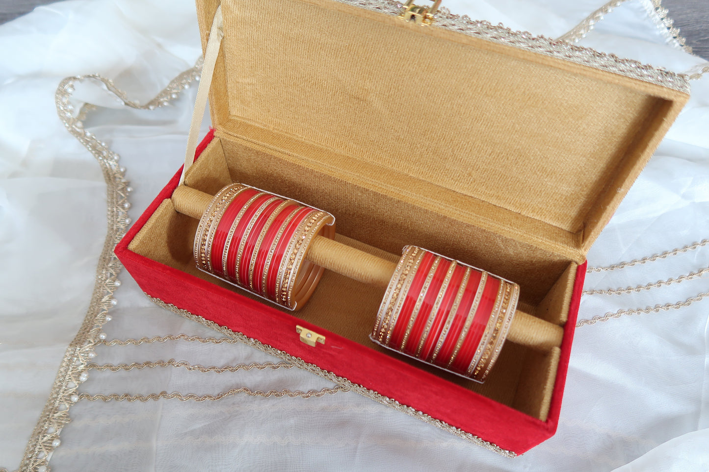 Multi Color Bridal Chura Box