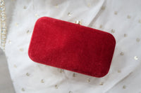 Red Velvet Clutch