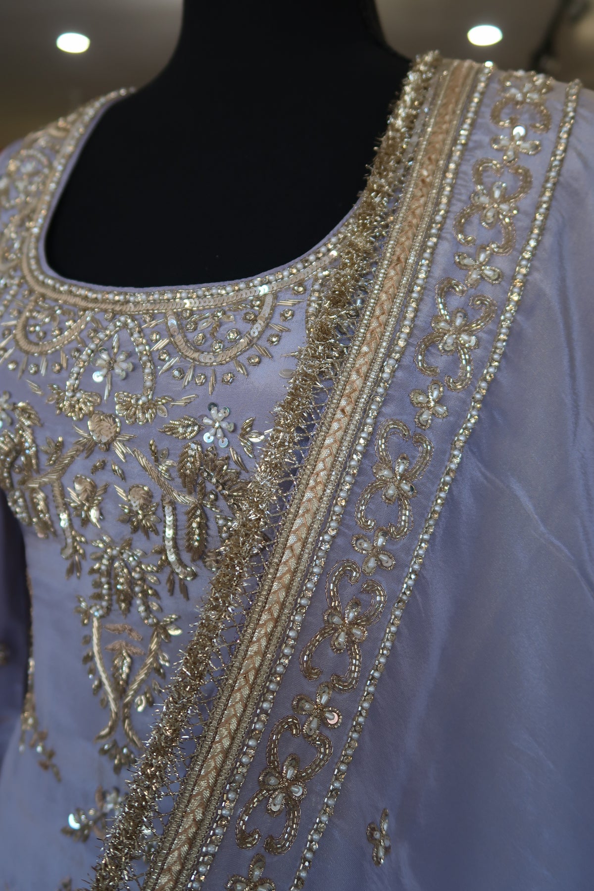 Shimmer Silk Sharara
