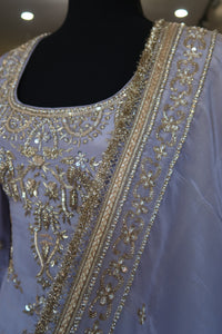 Shimmer Silk Sharara