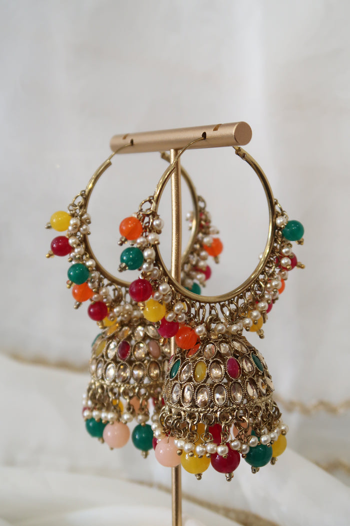 Multi-Color Jhumki Waliyaan