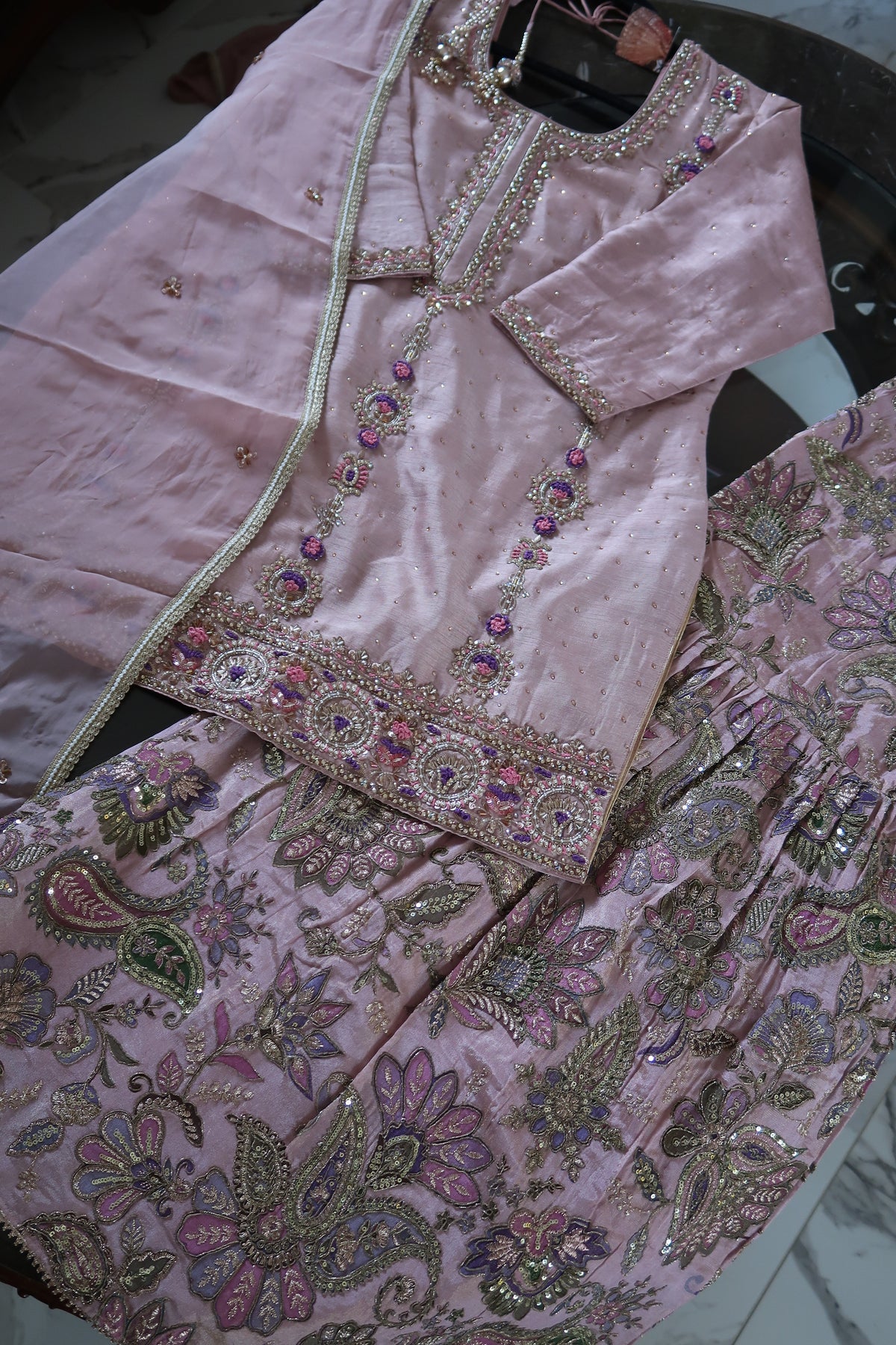 Ajuni Gharara Suit